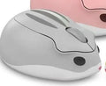 Wireless Bluetooth mouse in yellow, pink or grey colours with quiet click function
