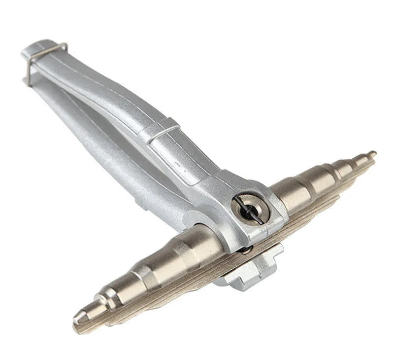 Manual tube expander tool for air conditioning refrigeration systems with 6-22mm expansion range