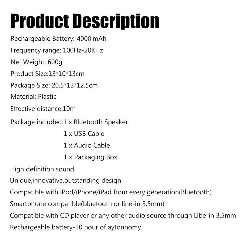 Skull-themed portable wireless Bluetooth speaker in choice of six colours on a table.