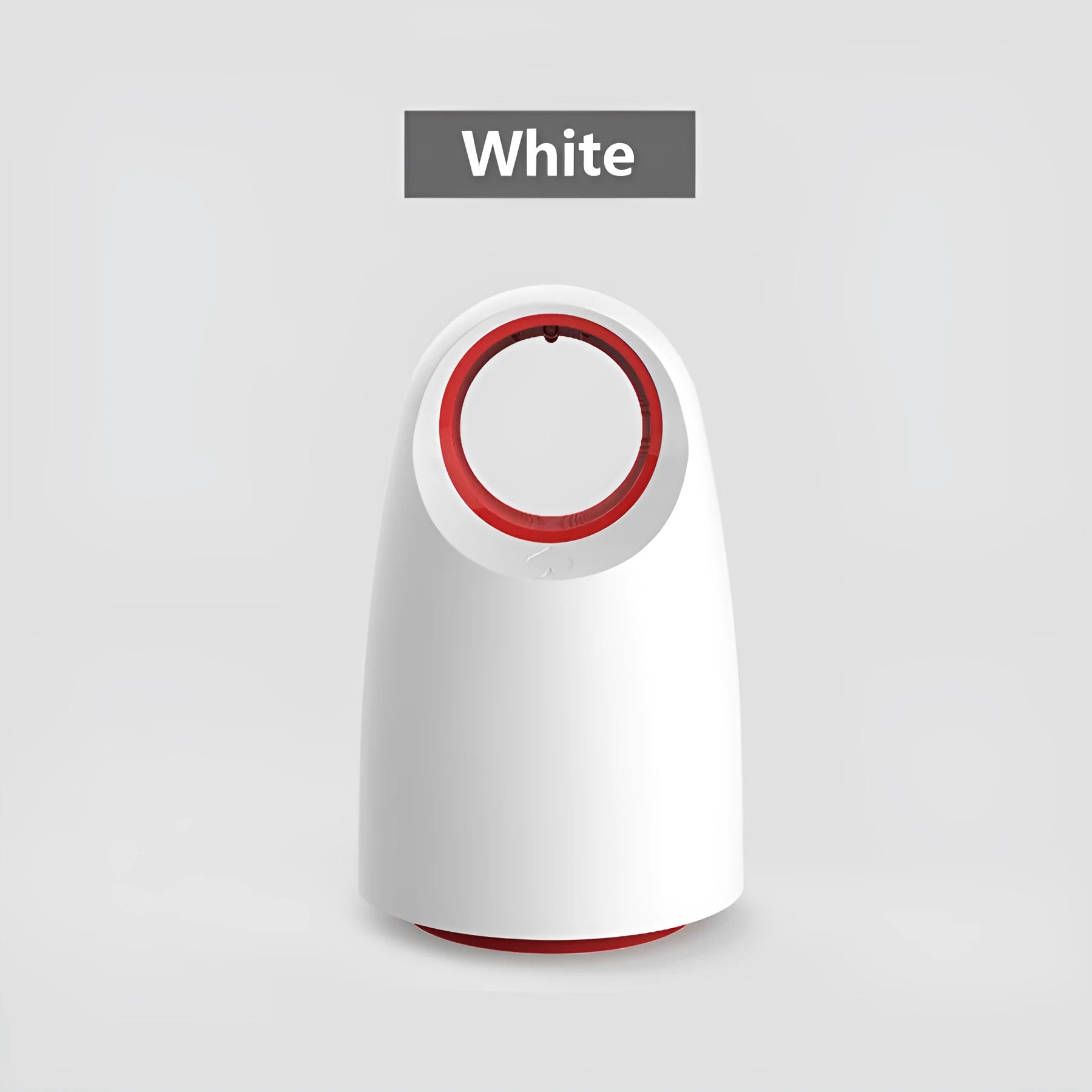 Black or white household silent mosquito killer with USB cable, measuring 12x12x21.5cm
