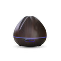 500ml air humidifier aromatherapy machine in light wood finish