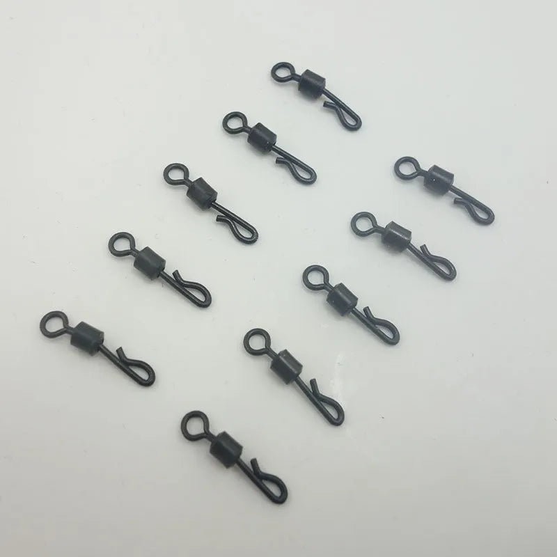 40 piece carp fishing gear accessories set in grass green colour made from ABS alloy copper