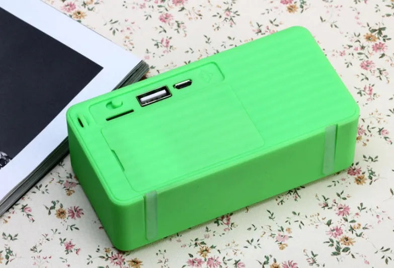 Cannon X3 wireless Bluetooth speaker cube in five colour options showing compact block design with card magic aesthetic