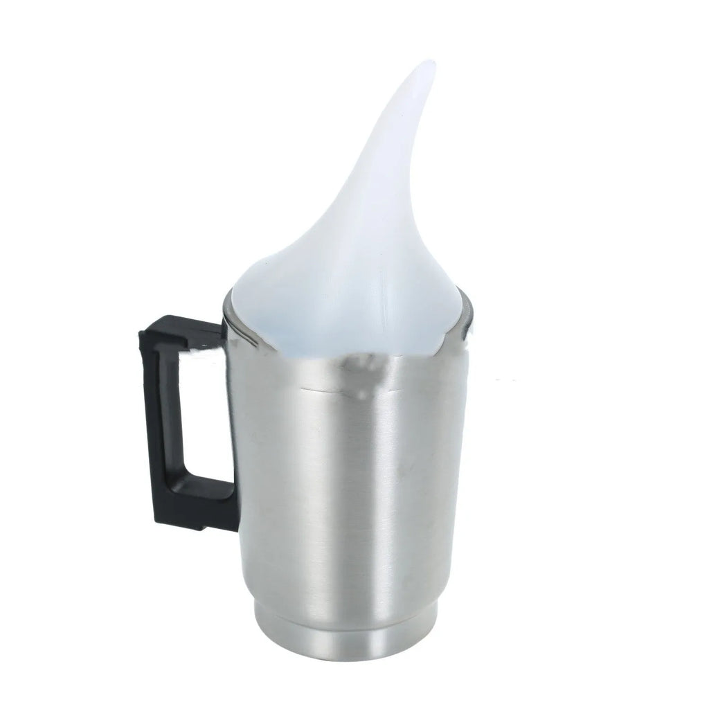 Stainless steel headlamp polishing cups and power adapters for car light restoration.