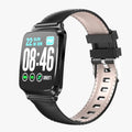 M8 smart bracelet with zinc alloy body and TPU strap showing heart rate monitoring display