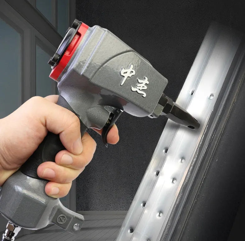 DK30 metal sheet punching air nail gun for fabric perforation in clothing manufacturing