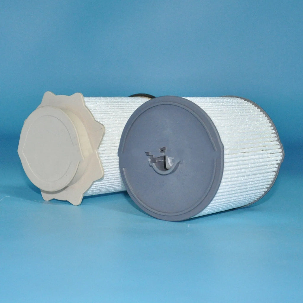 RAM 1500-5500 diesel fuel filter kit with white housing and specified material components