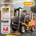 1:64 scale Bluetooth remote-control alloy forklift model with mobile app control and working accessories