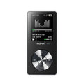 Gold-coloured metal MP3 music player with a 1.8-inch screen and physical control buttons.