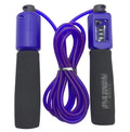 3-metre PVC fitness skipping rope with sponge grip handles in multiple colour options