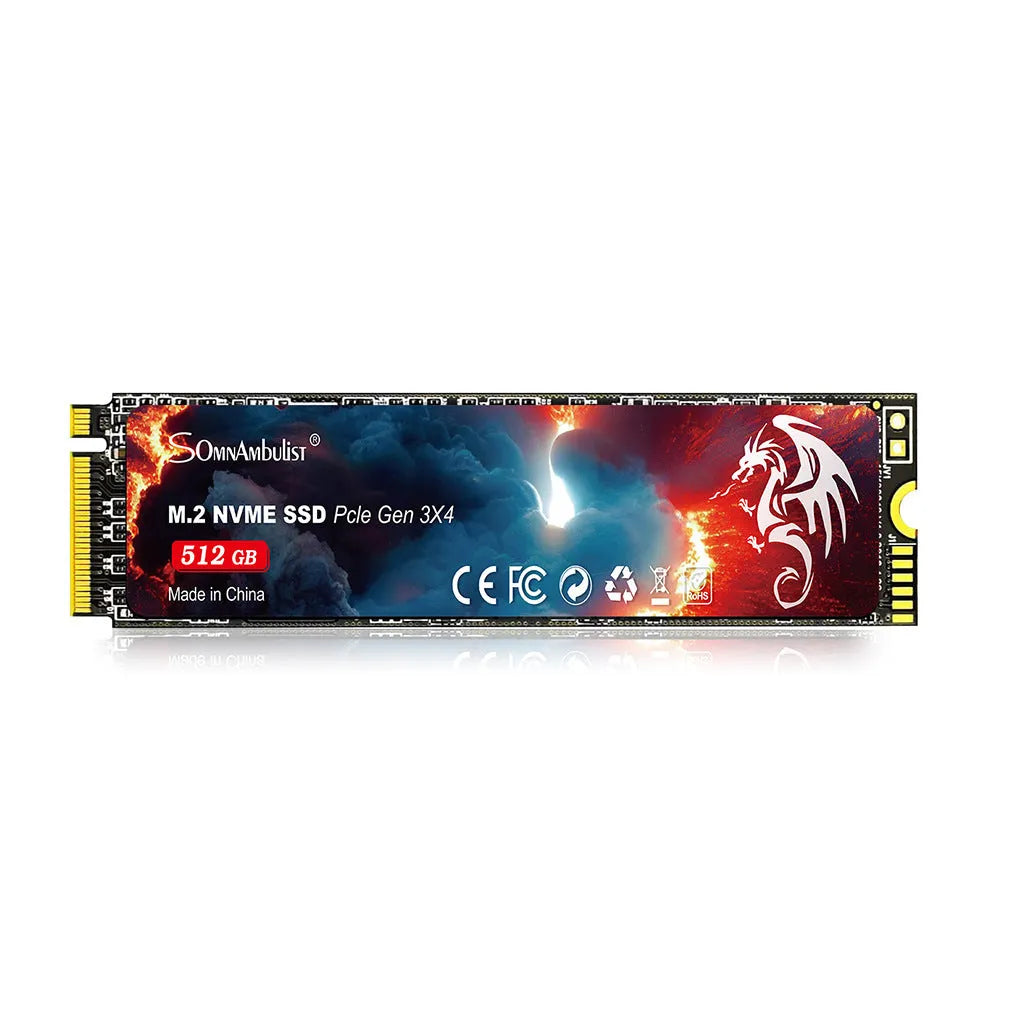 M.2 NVMe solid state drive for desktop computers in 2280 form factor.