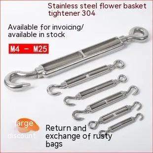 Coiled 304 stainless steel invisible anti-theft wire net with 7x19 double twist structure for balcony safety