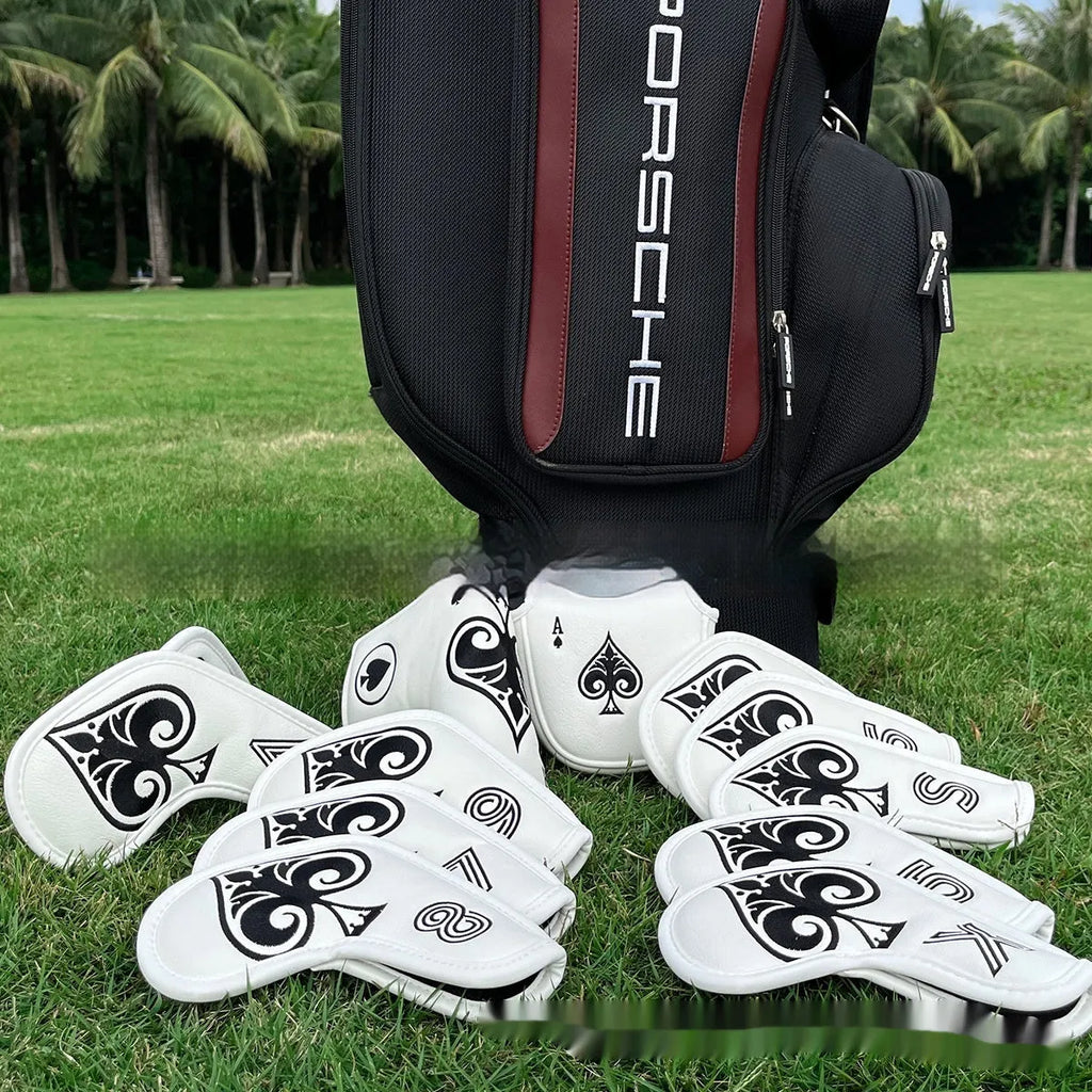 PU golf putter protective sleeve in one of three available colours