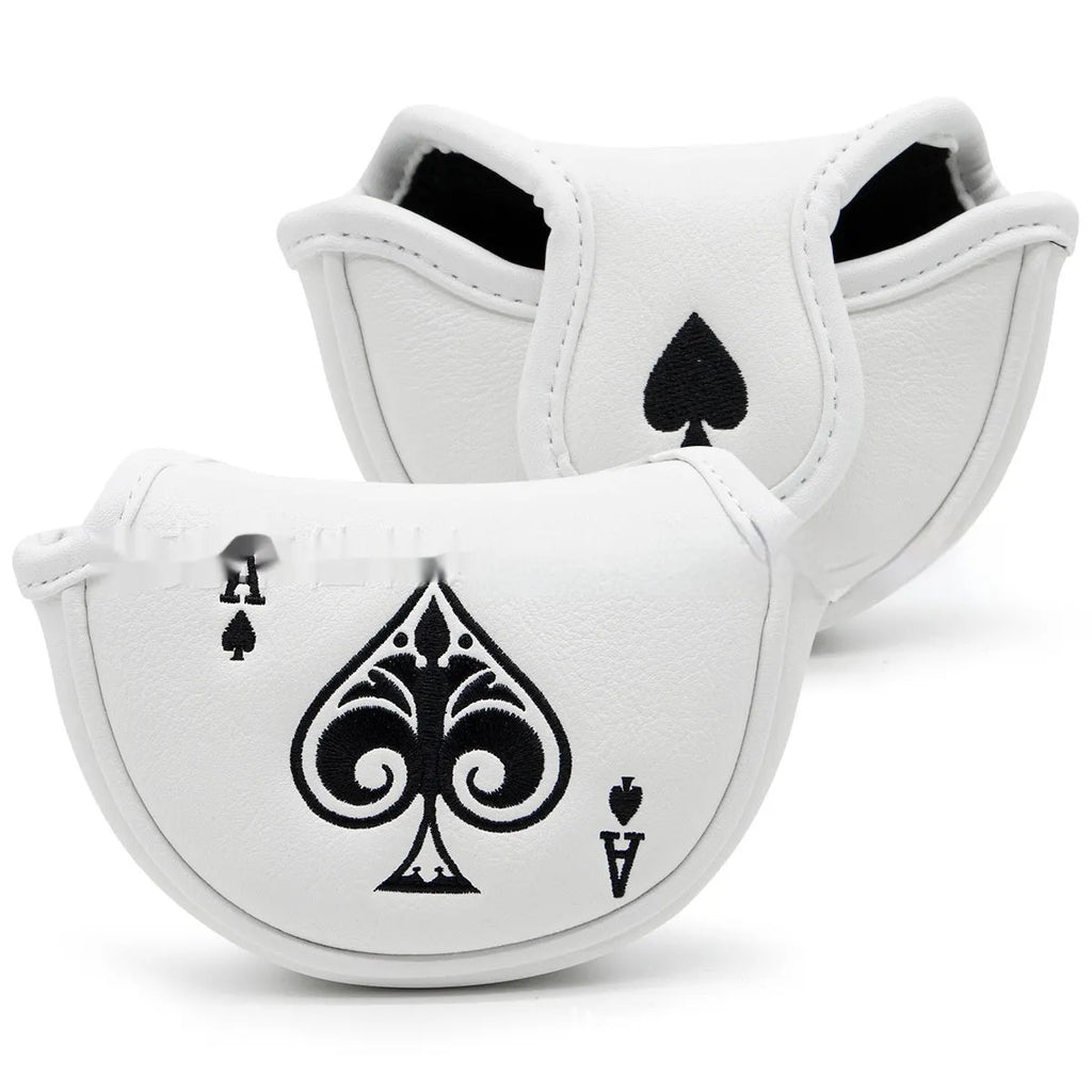 PU golf putter protective sleeve in one of three available colours