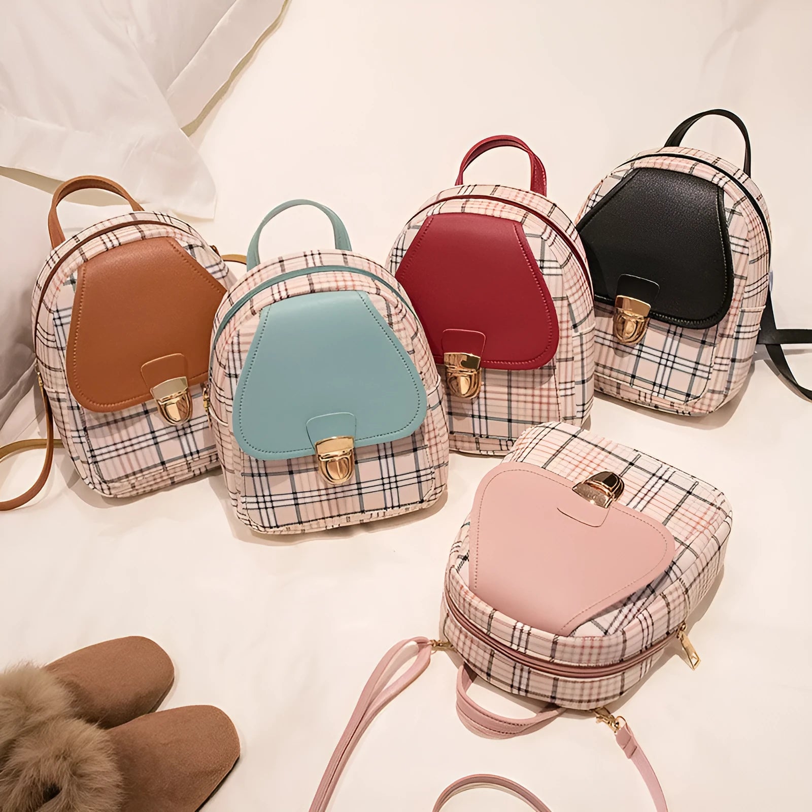 PU leather one shoulder diagonal crossbody phone bag in multiple colour options.