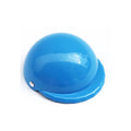 Plastic dog motorcycle helmet in solid colours with Japanese South Korean style design
