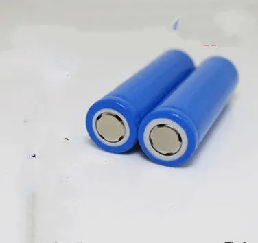 Single grey 18650 lithium-ion battery cell with 3.7V 2600mAh label on white background