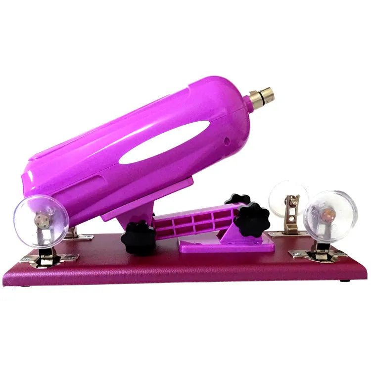 Bobb women's automatic telescopic thrusting sex tool in PVC with black, purple or pink colours