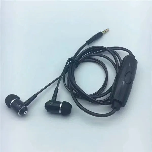 Magic Light LED Earphones with illuminated cable and aluminium alloy earpieces in blue, green, or pink.