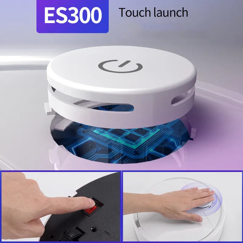 Automatic floor sweeping robot with round 28cm ABS plastic body