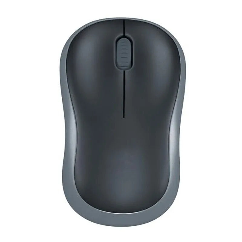 Compact wireless mouse model 185/186 in blue with USB receiver, 1200 DPI three-button design