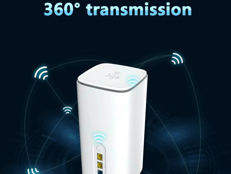 Compact 4G CPE wireless router with data cable measuring 51 x 30 x 5 mm