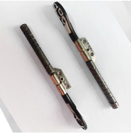 Grey metallic screen rotating shaft for MacBook Pro 15-inch A1286 laptop hinge repair