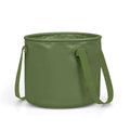 Army green folding telescopic ventilation duct made from PVC mesh cloth with polypropylene ribbon