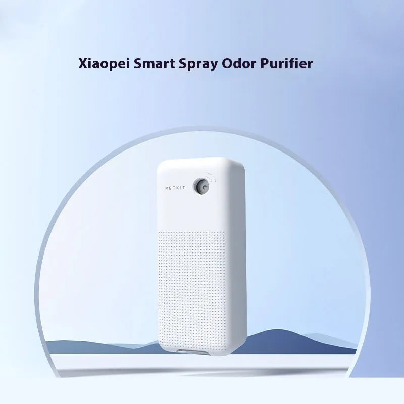 Xiaopei Smart Spray Odor Removal Machine for pets with bracket and purification liquid bottles