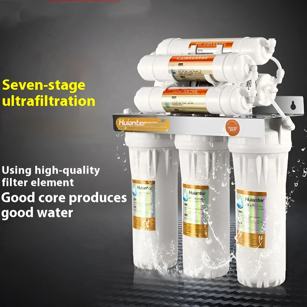 White plastic water purifier filter element for household direct drinking tap water systems single pack