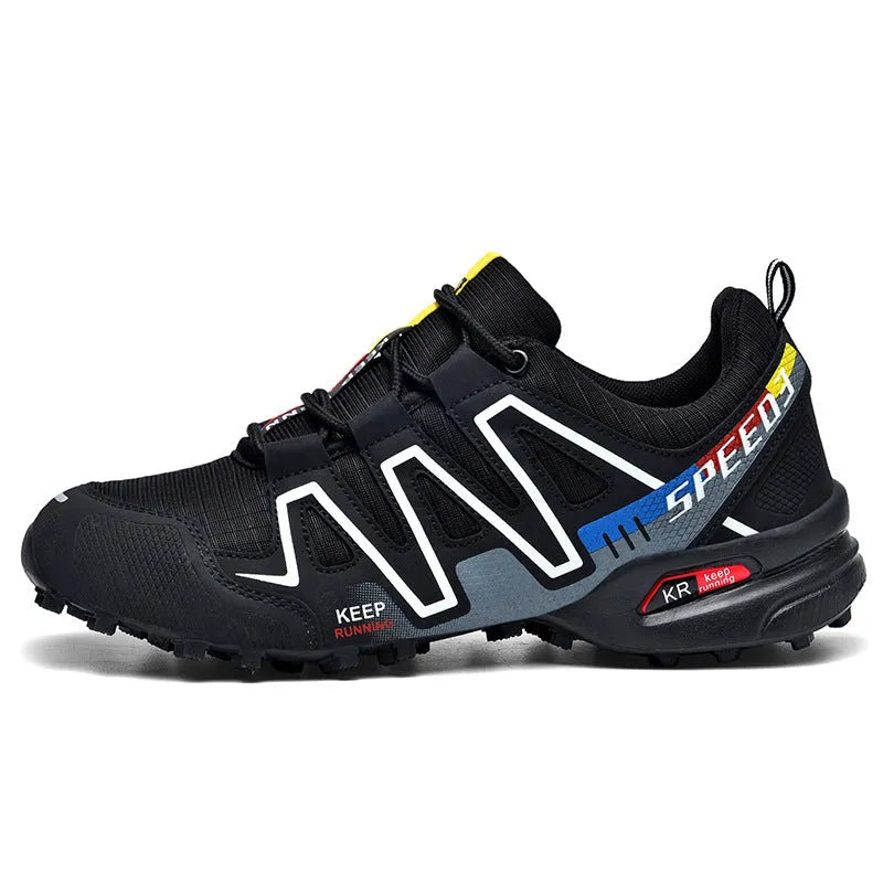 Men's plus size low-top casual shoes in synthetic leather with non-slip rubber sole
