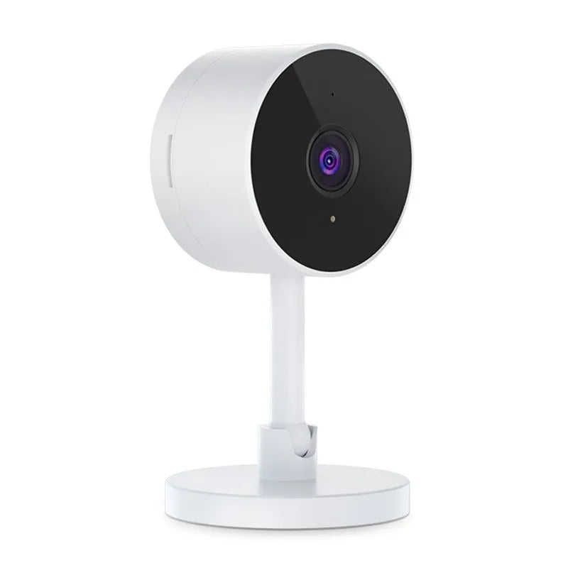 White FLASH FISH WiFi security camera with gun design and intelligent network alarm system