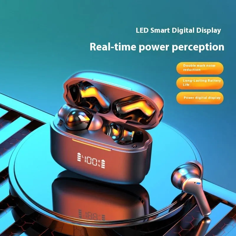M48 Bluetooth headset with digital display and dual camera in default colour
