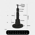 Chrome vanadium steel brake drum dismantlement tool with three style options: A for electric bikes, B for cars, C hydraulic for cars.