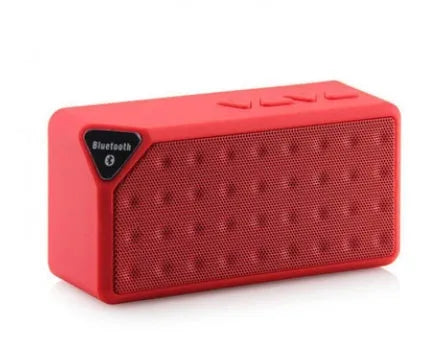 Cannon X3 wireless Bluetooth speaker cube in five colour options showing compact block design with card magic aesthetic