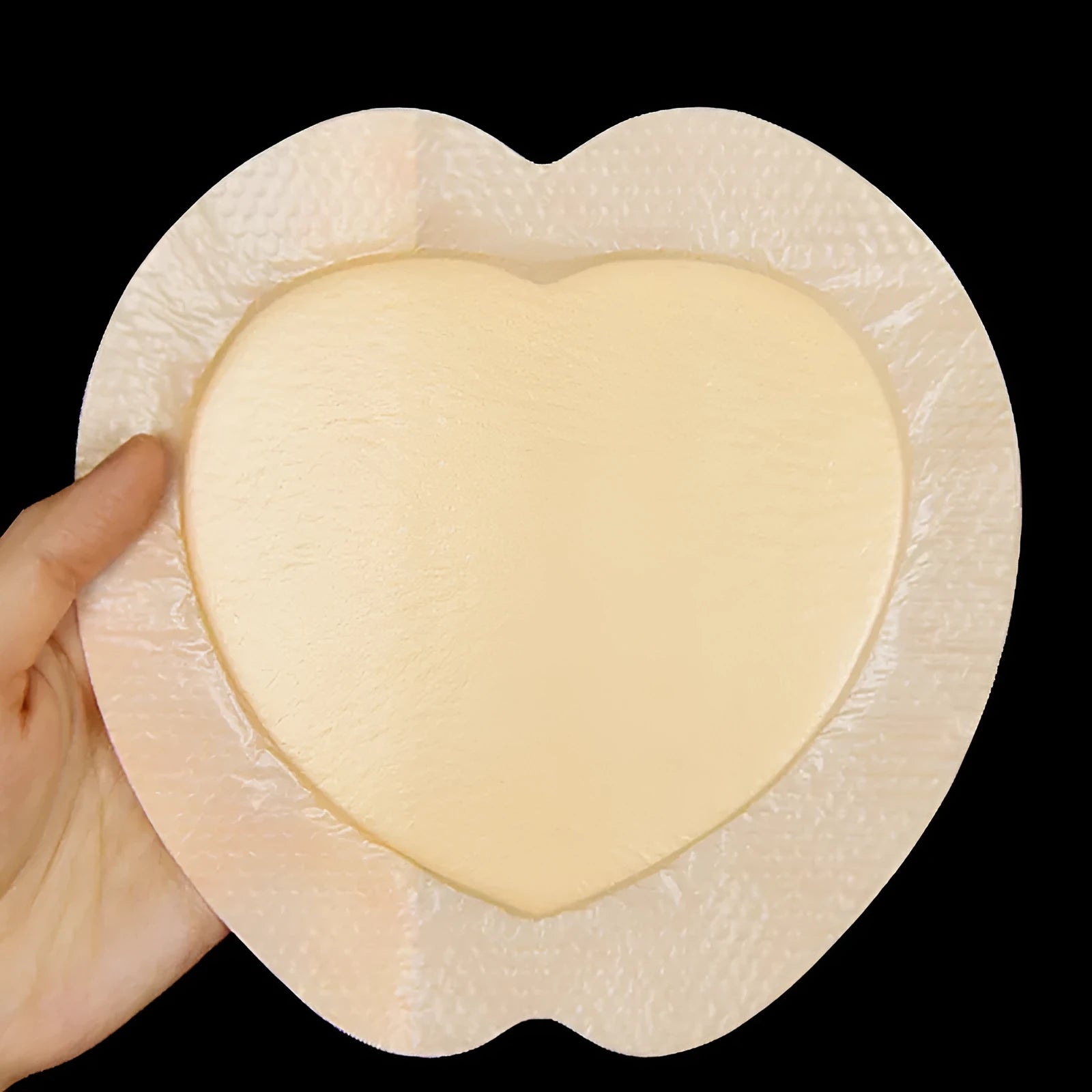 Large skin colour silicone gel foam bedsore dressing for pressure ulcer prevention