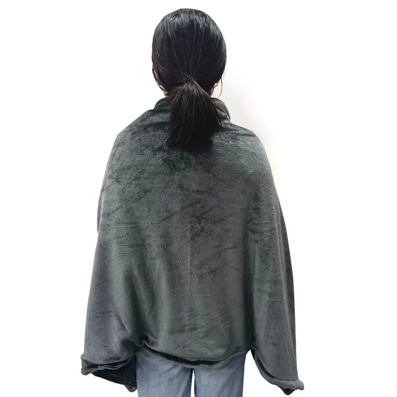 Single person USB electric blanket in multifunctional width for office desk use
