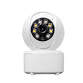 1080p dual-light panorama home security camera with ceiling mount and infrared night vision