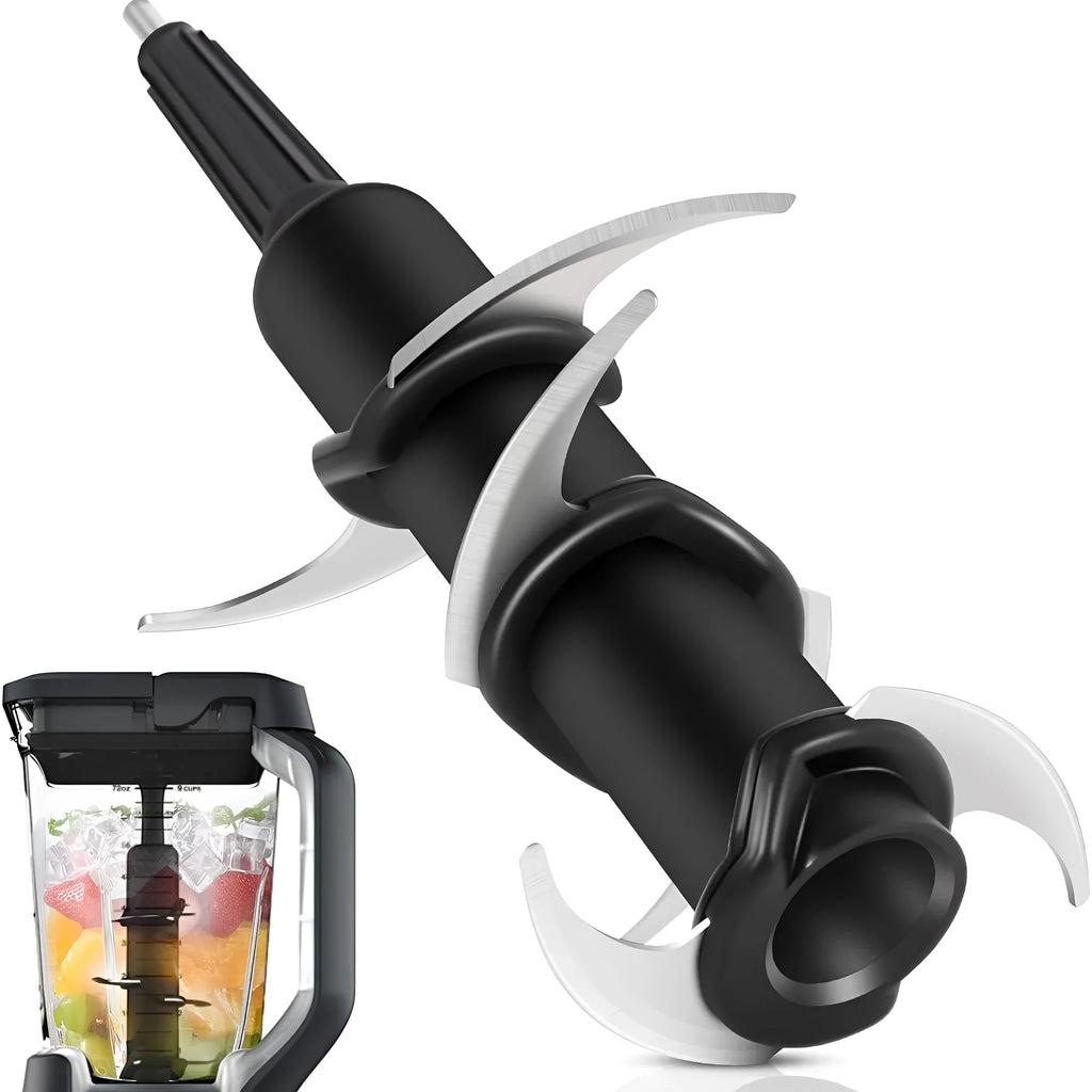 Stainless steel juicer replacement blade set knife seat accessory for six-stack blenders