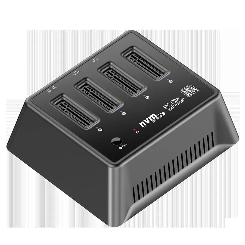 Aluminium alloy M2 Dual Protocol SSD solid state drive base enclosure