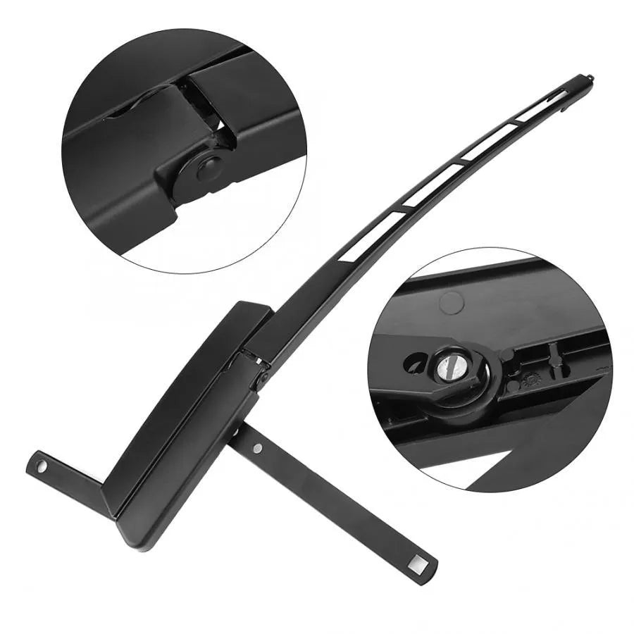 Right front wiper arm for Audi Q7 2007-2016 aluminium alloy black with plastic shell OE 4L1955408B