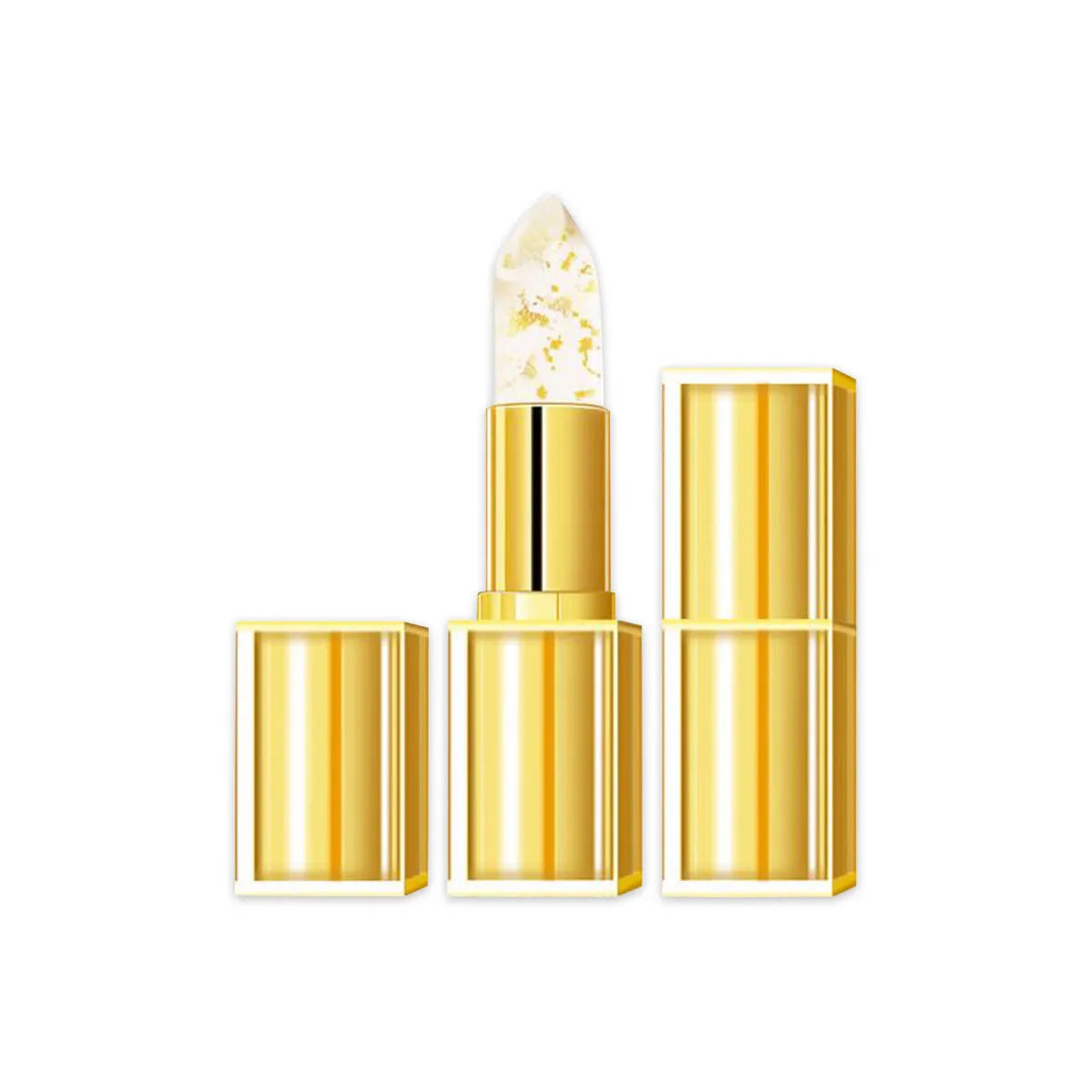 Warm colour-changing anti-smudge gilding lipstick with 3.5g content