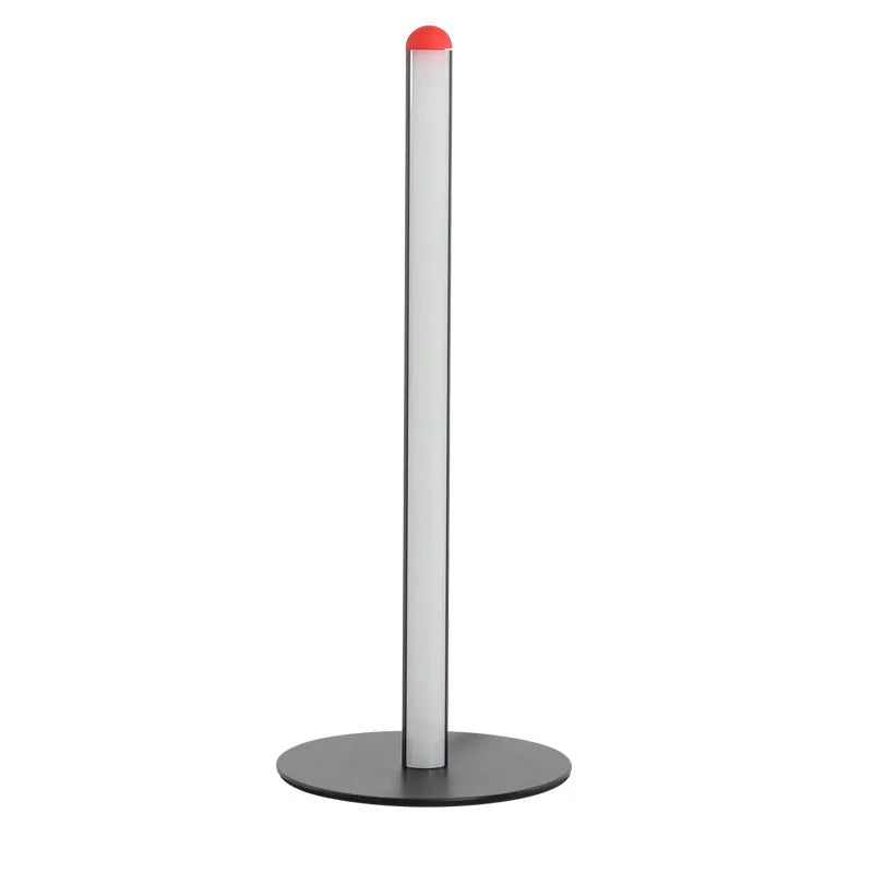 Aluminium alloy vertical floor lamp in modern simple style with USB plug-in power supply