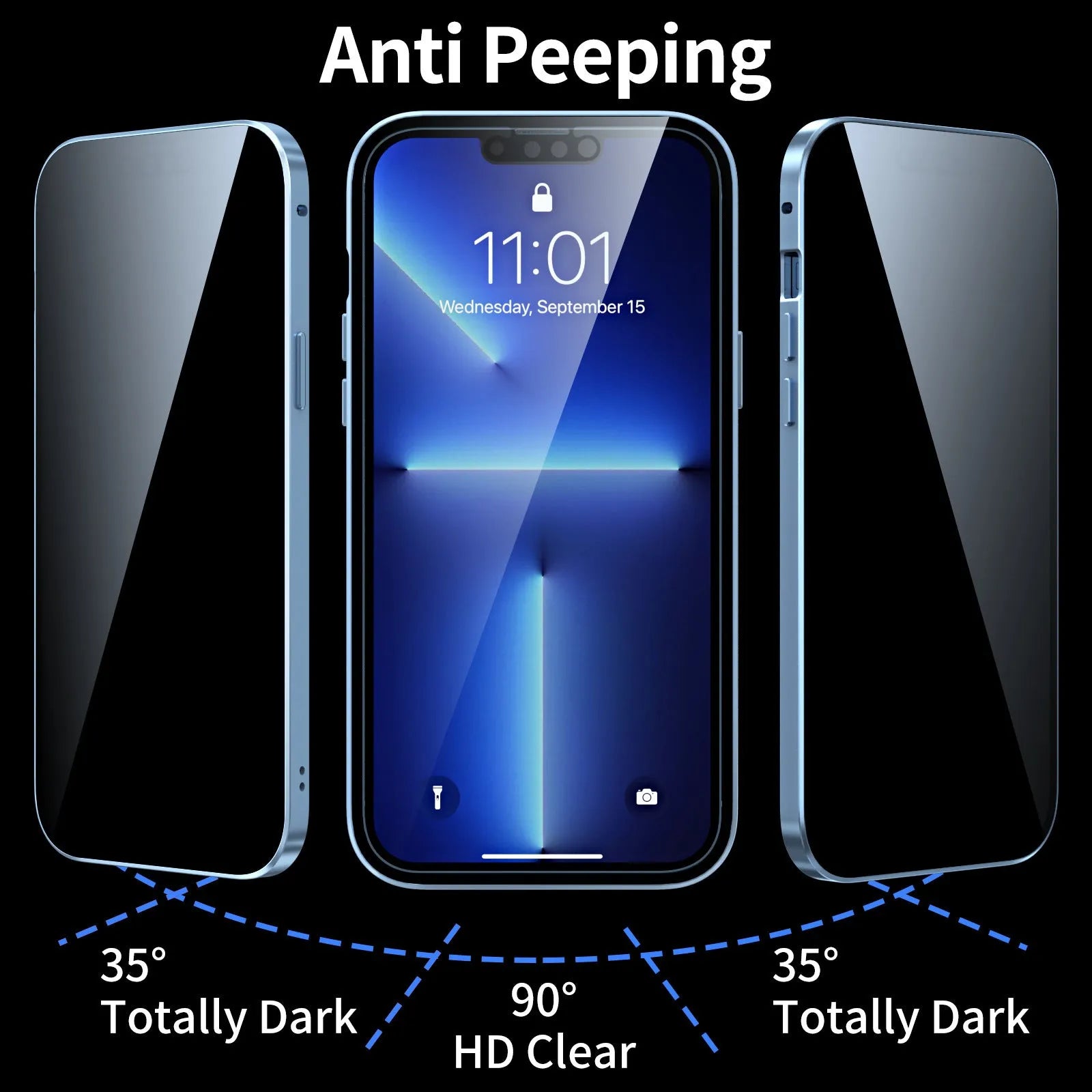 Magneto double sided metal frame iPhone case in black, shown on a phone, with other colour options of red, gold, silver, pink, purple, and blue visible.
