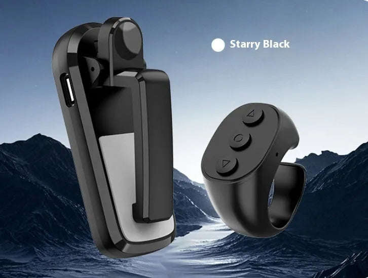 Wireless page turner remote control with foot clickers for tablets and e-readers in black, white, or pink colours