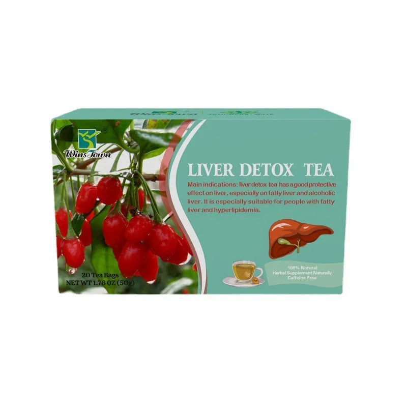 Boxed herbal substitutional tea with medicine food homology ingredients and 50g net content