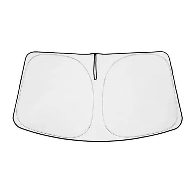 Silver reflective windscreen sunshade for Toyota NOAH XOVY 90 series car
