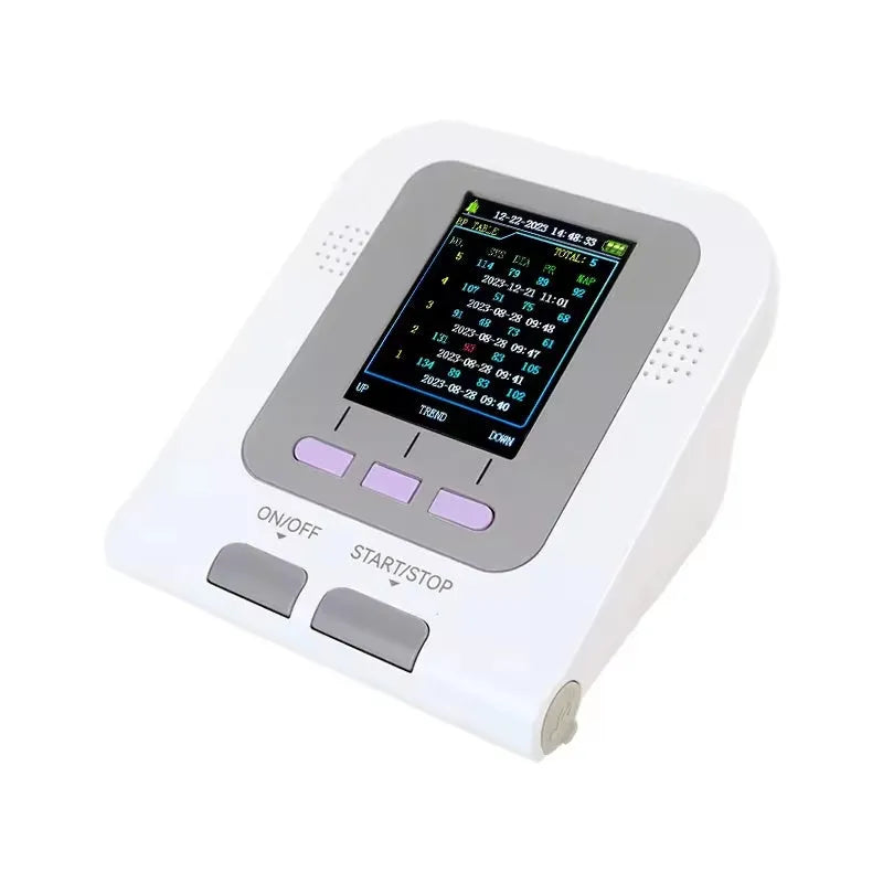 CONTEC08A veterinary digital blood pressure monitor with colour display and animal cuff