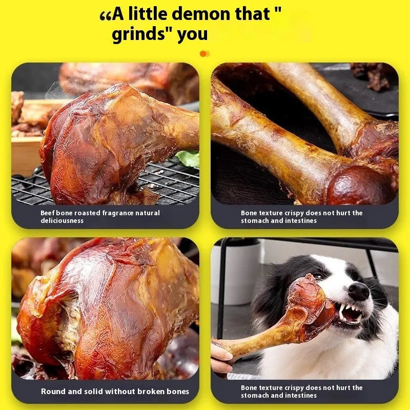 Roasted ox bone flavoured dog teeth cleaning stick for small medium large puppies