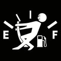 EF tank identification car sticker 12x9cm film material strong adhesive body sticker in colour options